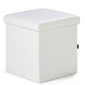 Pouf blanc