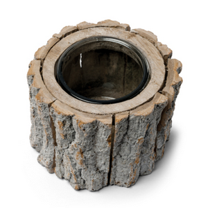 Bougeoir Vase rondin