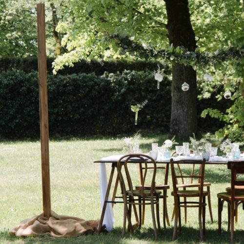 Poteau en bois