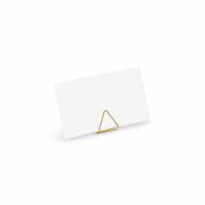 Marque-place triangle