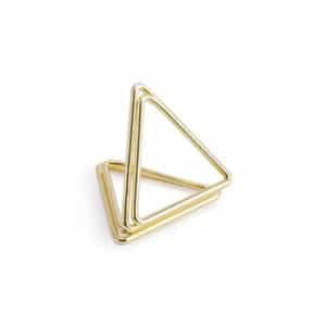 Marque-place triangle