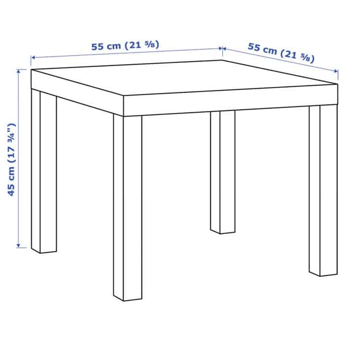 Table Basse 55x55 – Image 2