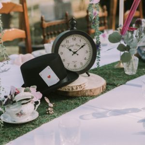 Chemin de table Mousse naturelle