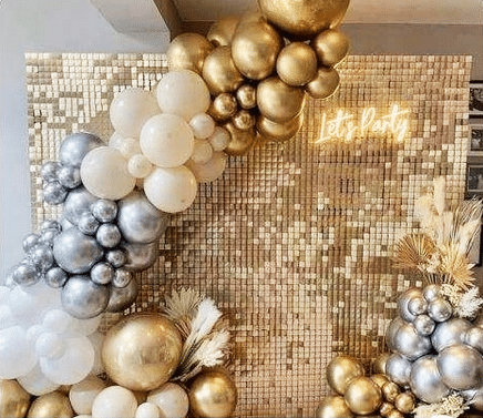 Backdrop Sequin Doré – Image 2