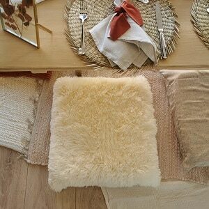 Coussin Crème
