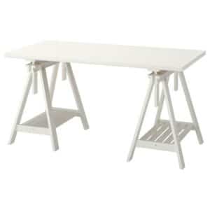 Table tréteaux Blanche