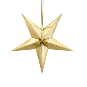 Étoiles 45cm – Doré