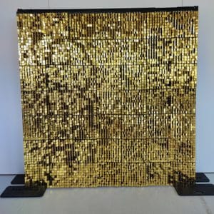 Backdrop Sequin Doré