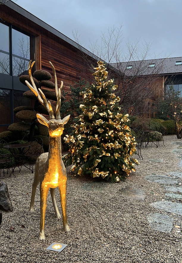Cerf doré 214cm – Image 2
