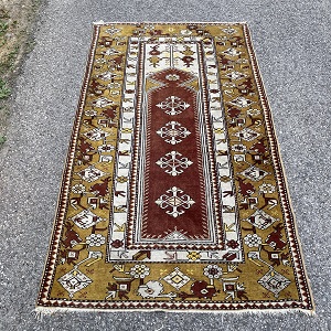 Tapis Oriental Ton Jaune