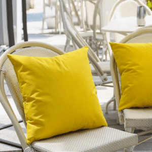 Coussin Jaune – 40cm