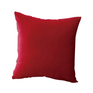 Coussin Velour Rouge – 40 cm
