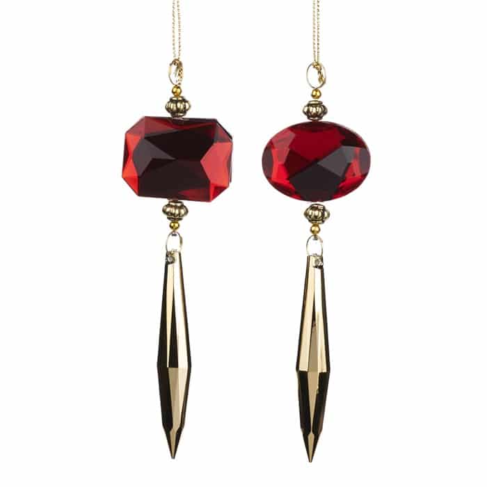 Bijoux ornement Rouge