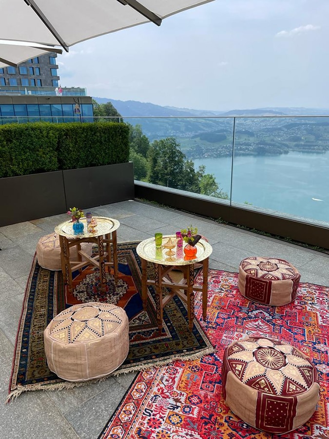 Table à thé orientale – Image 2