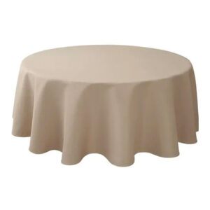 Nappe ronde – Beige