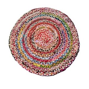 Tapis Rond Multicolor
