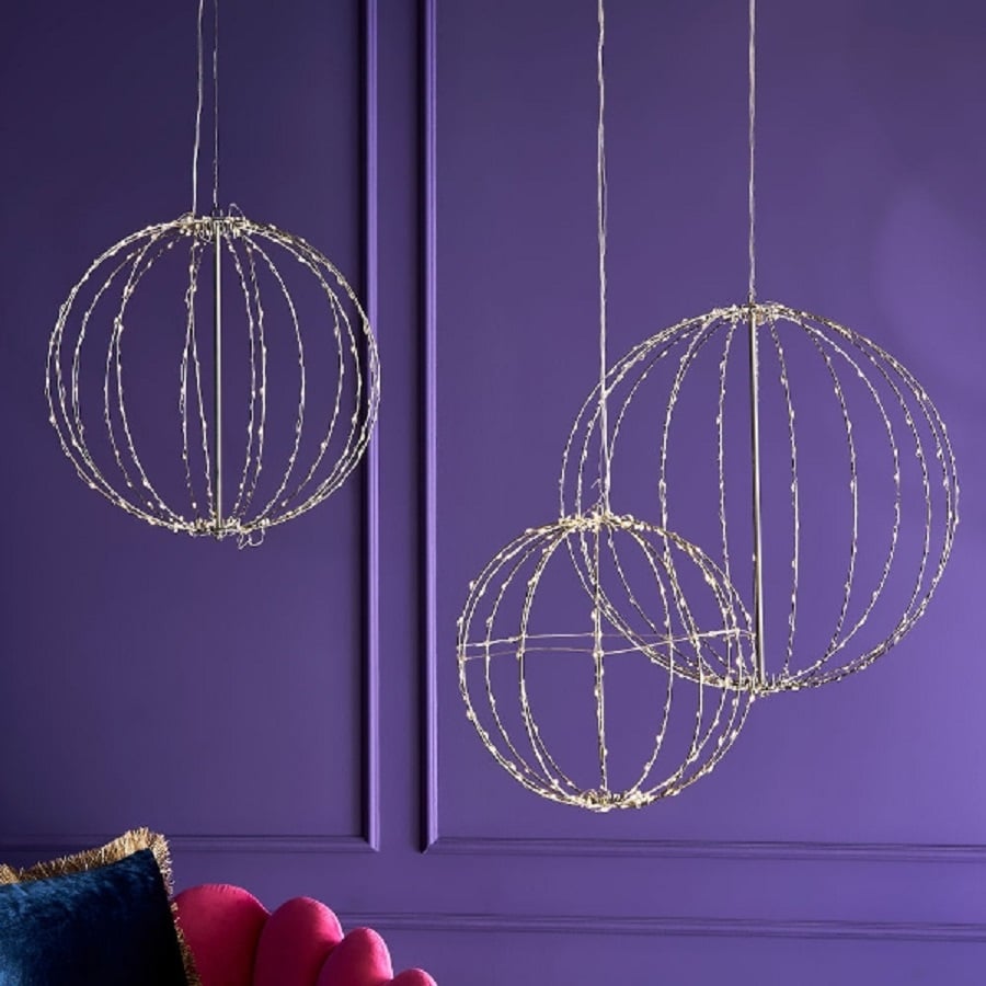 Boule lumineuse 30 cm – Image 2