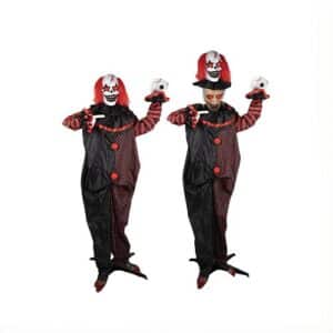 Clown à double tête