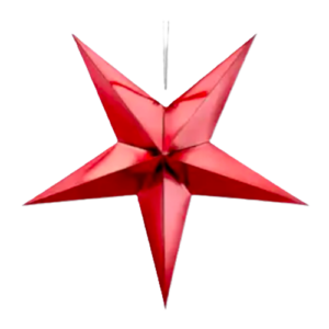 Étoiles 70cm – Rouge