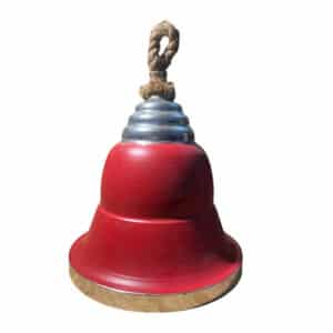 Cloche rouge 40cm